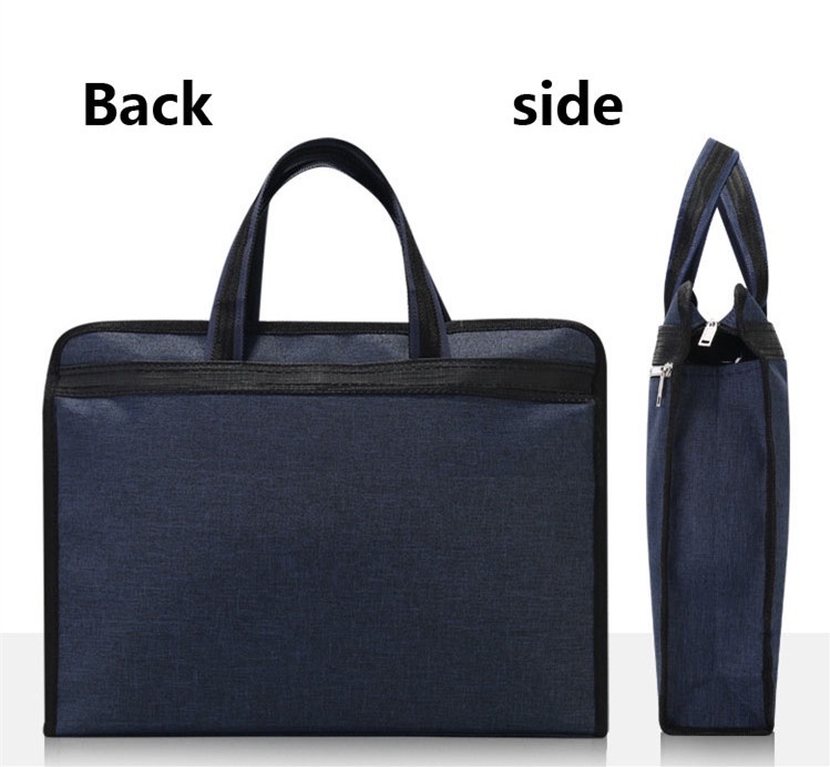 Thickened Double Layer Business Briefcase Multifunctional Waterproof ...