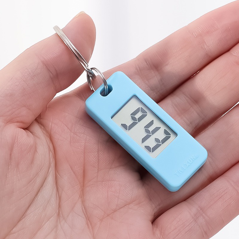 Backpack Hanging Keyring Pocket Clock / Portable Mini Electronic Clock ...