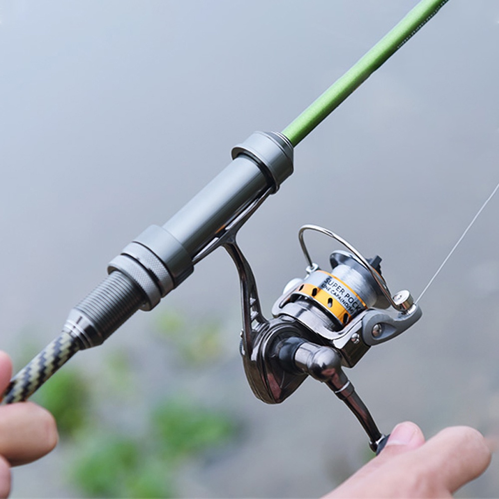 Mini Spinning Fishing Reel Metal Coil 6KG Max Drag Power Winter Ice ...