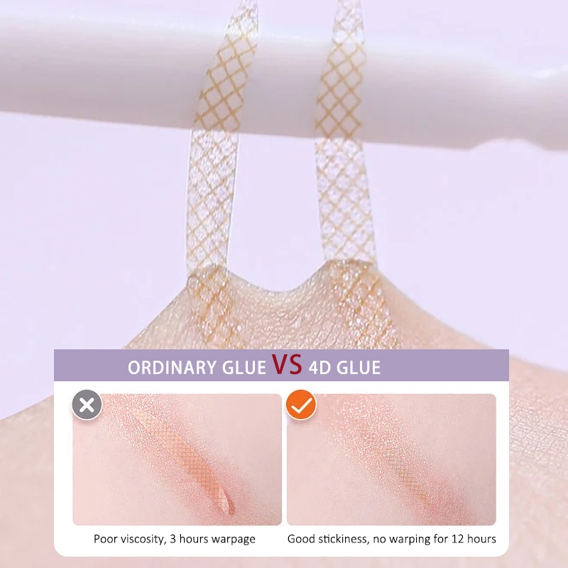 DERF Set Of 360 Invisible Eyelid Stickers Leaves No Long-Lasting Traces ...