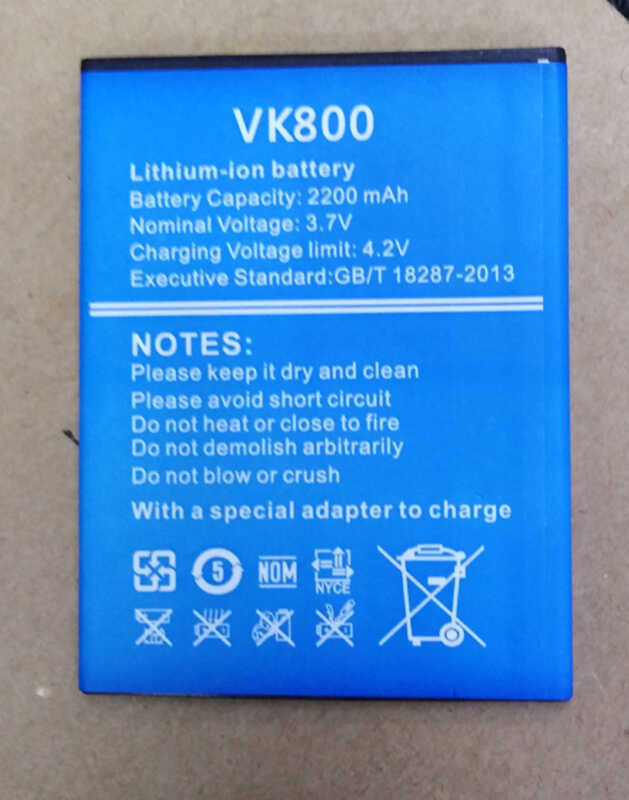 Original Vkworld Vk800 Phone Battery 2200Mah 3.7V For Vkworld Vk800 ...