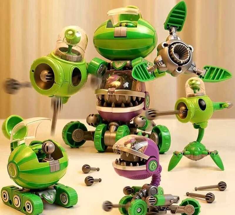 Tt Plants Vs. Zombies 3-In-1 Set Watermelon Pea Pitcher Big Mouth Wer ...