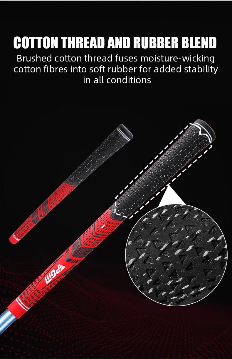 PGM SB009 Golf Universal Club Grip Men Women Half Cotton Thread Rubber ...