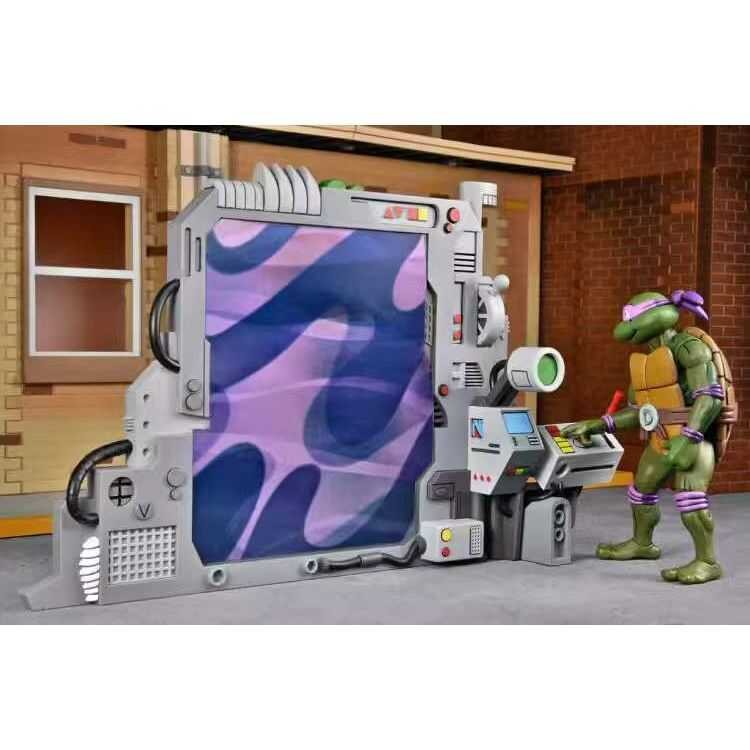 8 Authentic NECA 54286 Ninja Turtles Timegate 7-Inch Handheld Model ...
