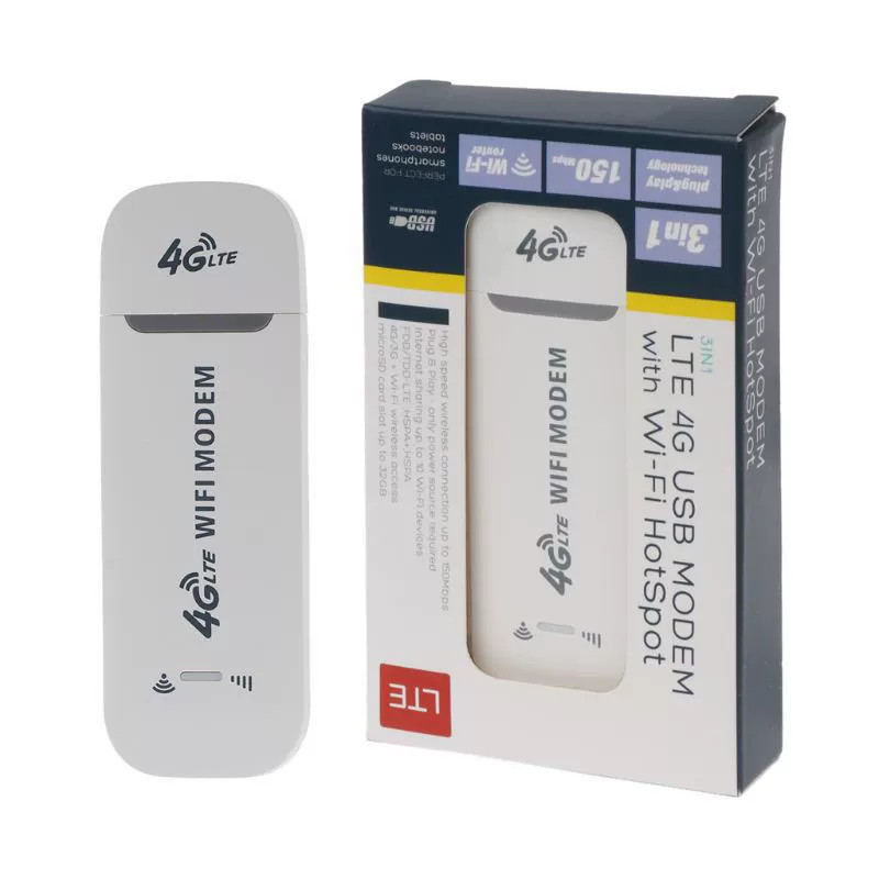 Wireless 4g Lte Wifi Router Modem SIM Card 150Mbps Usb Mini Pocket Wifi ...