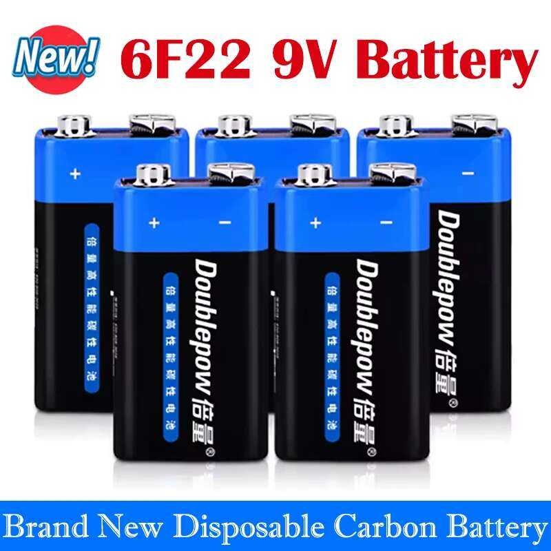 Yy 1-10Pcs New 9V 6F22 Battery For Multimeter Microphone Alarm Metal ...