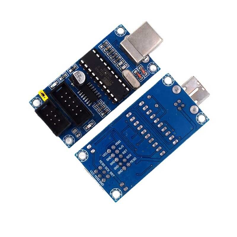 (229) USB tiny ISP downloader AVR microcontroller download cable ...