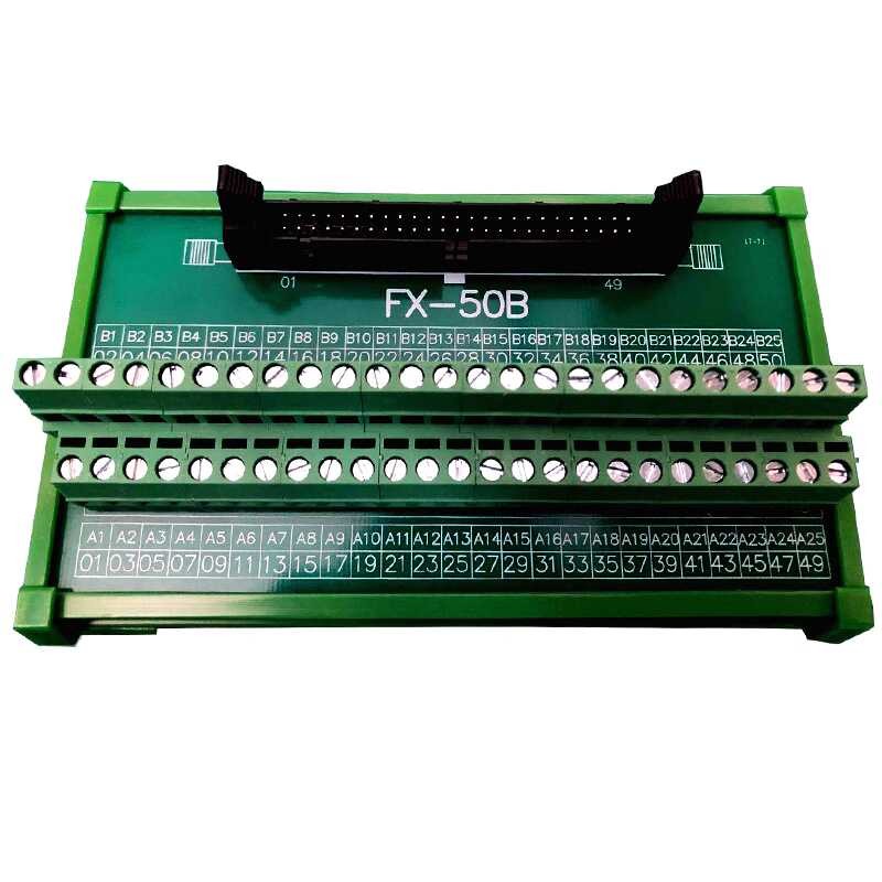 Machine tool splitter terminal block 50 core wiring Shansen FX-50B ...