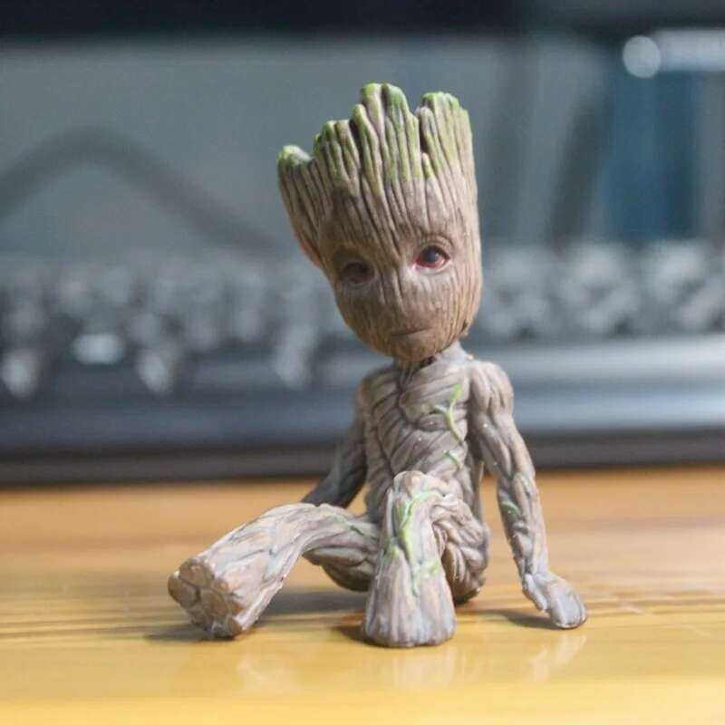 6Cm Tree Man Groot Figure Action Figure Guardians Of The Galaxy ...