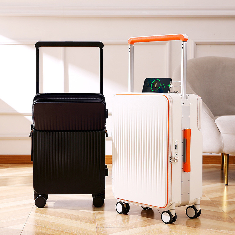 20 inch Suitcase Trolley Case Universal Wheel Men and Women Boarding Case Sliding and Rolling Travel Code Luggage Trunk