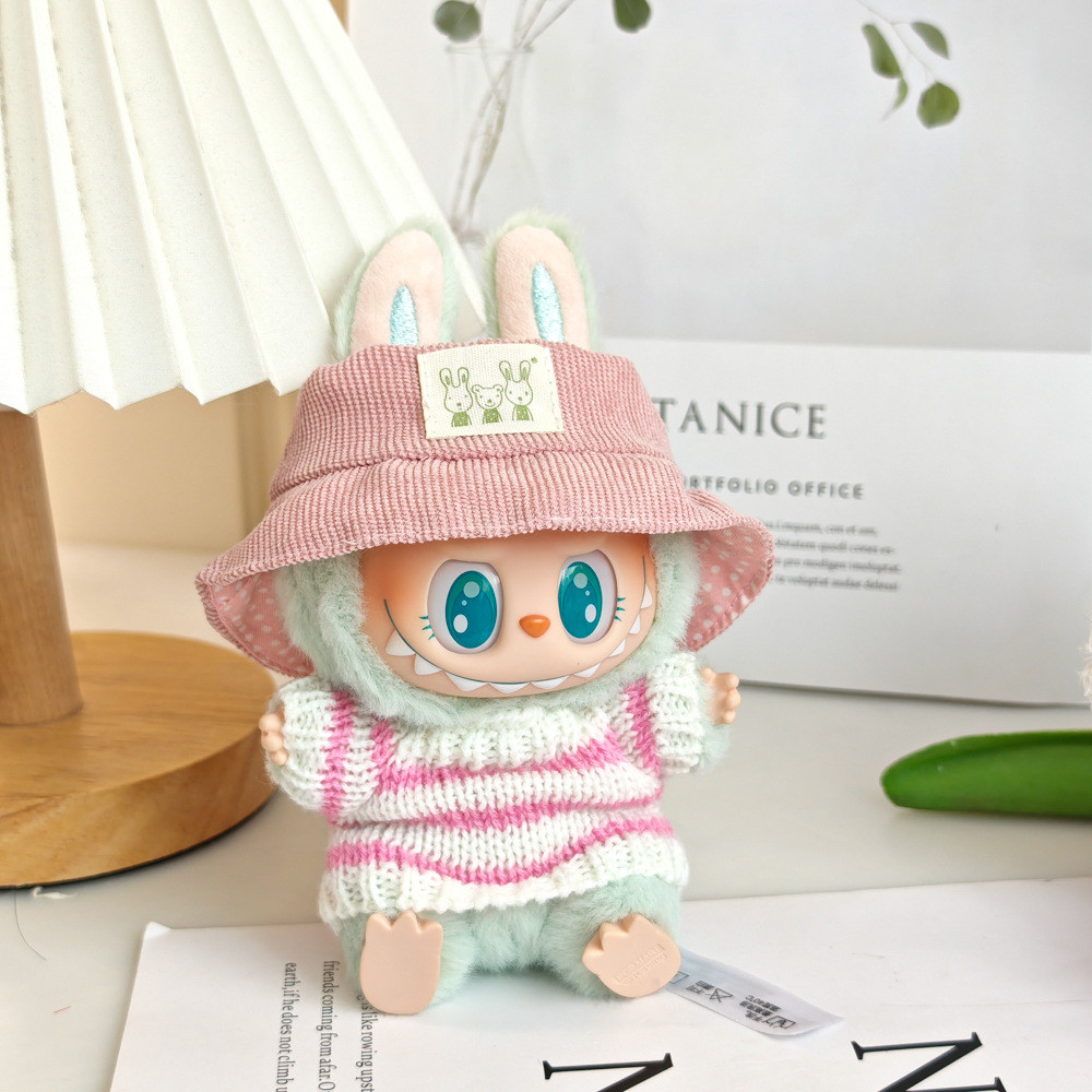 LABUBU Dress Up Clothes For LABU V1 V2 Pink Sweater Hat Shoes And Sg 11134202 7ra0p