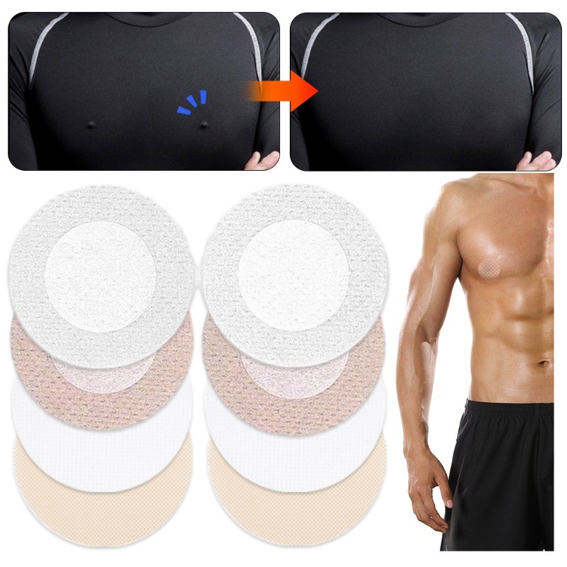 15Pair Invisible Men Nipple Cover - Waterproof Traceless Chest Stickers ...
