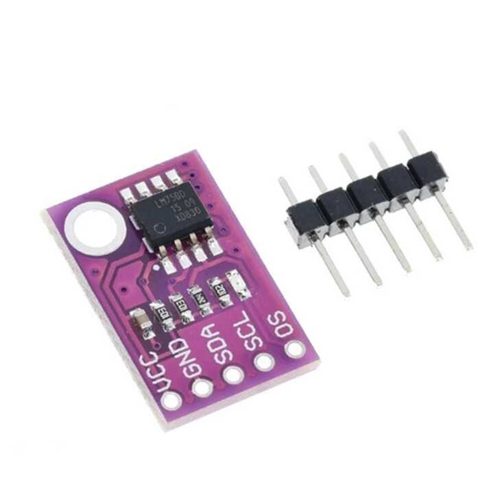 LM75 temperature sensor, high-speed I2C interface, high-precision ...