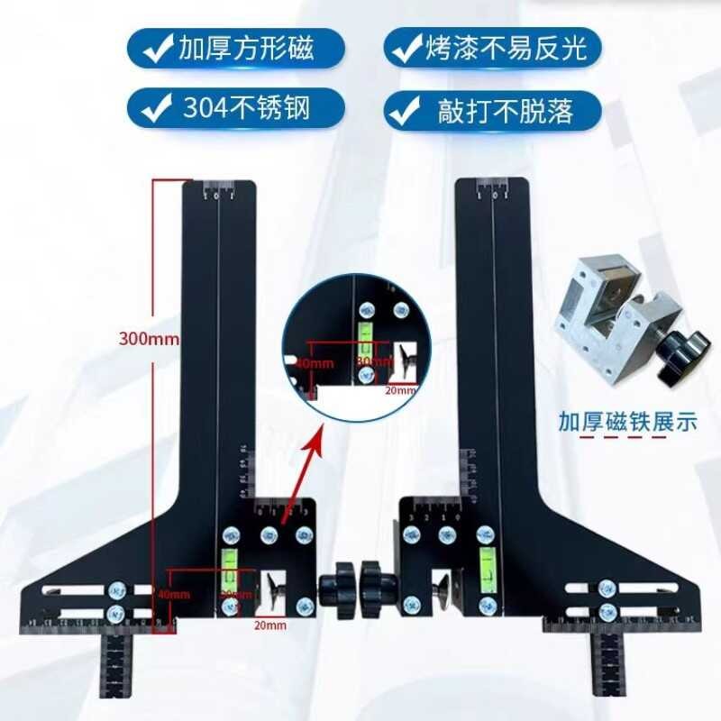 Elevator guide ruler, track ruler, guide rail installation, artifact ...