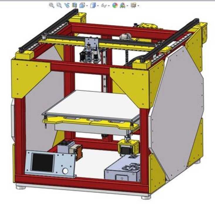 ☑♥ 301 Sets of Prusa Ultimaker / Corexy 3D Printer Blueprints | Shopee ...