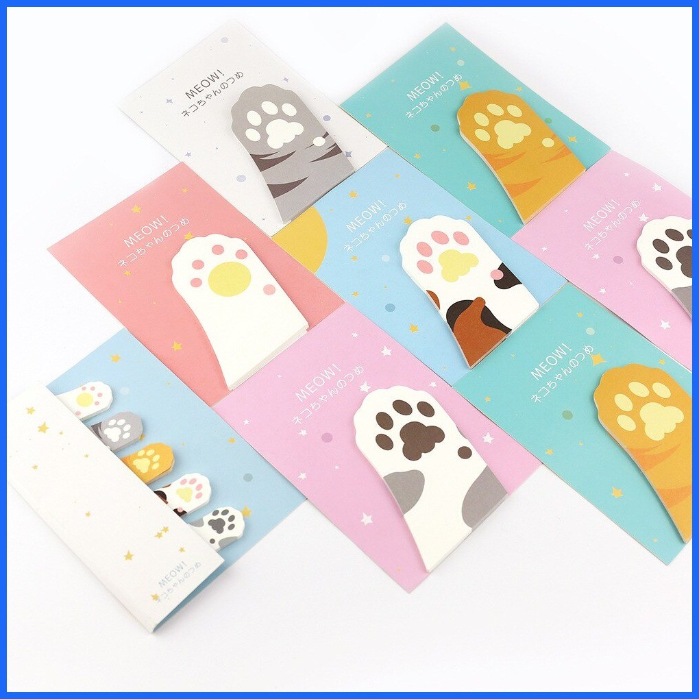 √ ① ∱ Sticky Notes (1PCS 30sheets) Meow Cat Notepad Notebook Memo Pad ...