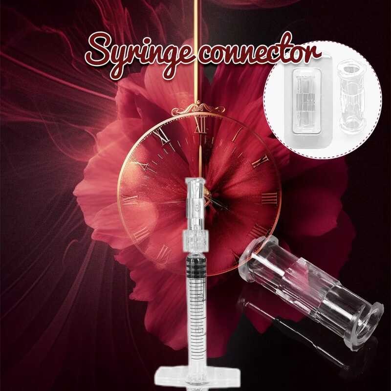 Conversion Syringe Thread Adhesive Luer Syringe Connector Transparent ...
