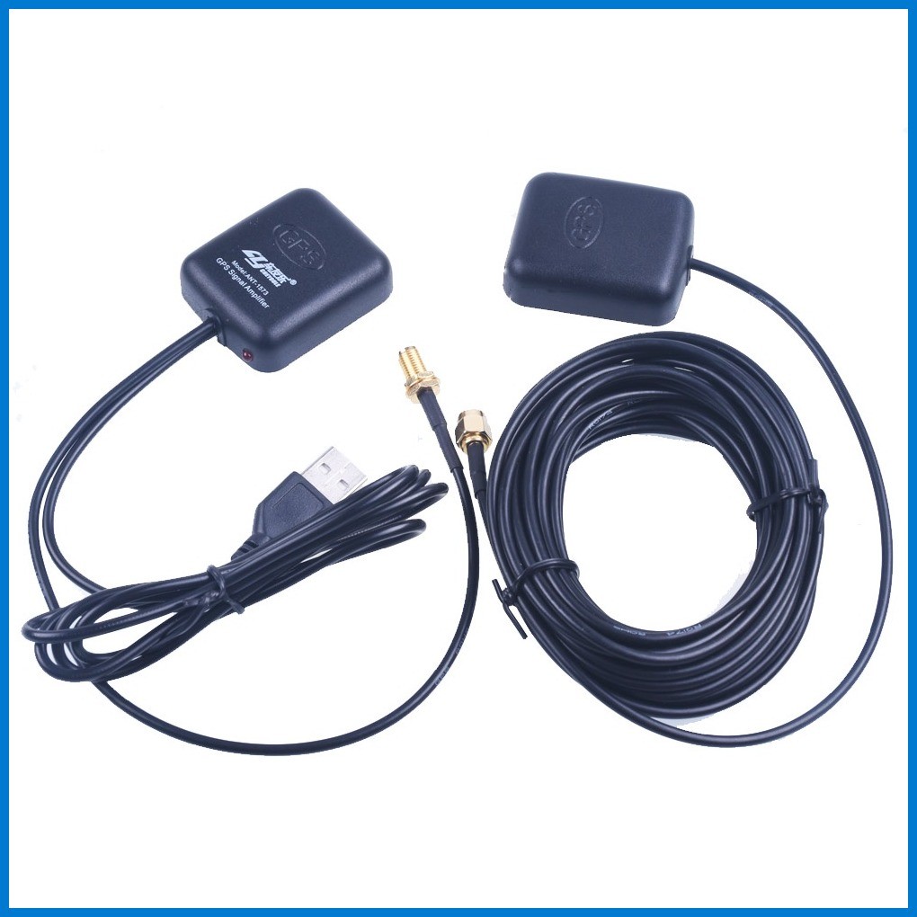 GPS Antenna Navigator Amplifier 5M/16FT Car Signal Repeater Amplifier ...