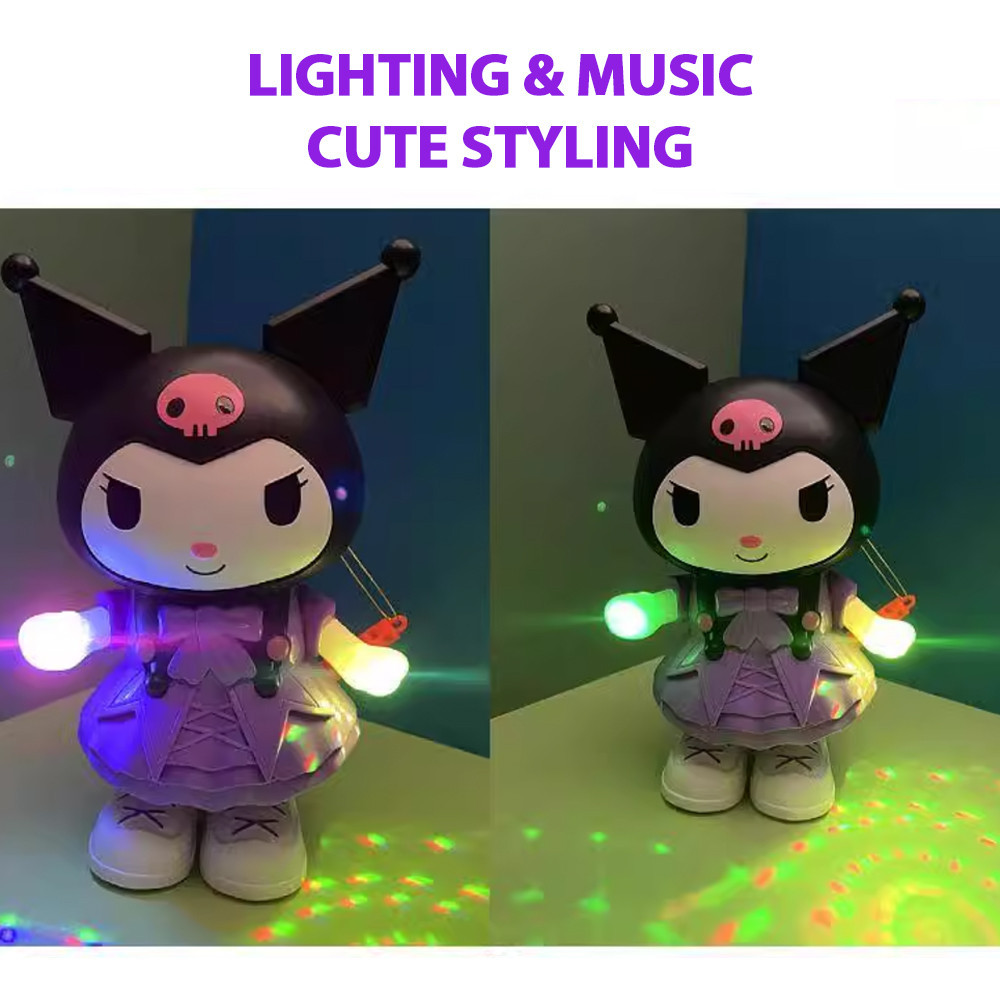 Kuromi Dance Robot Toy Cartoon Toys for Kid Electric with Music ...