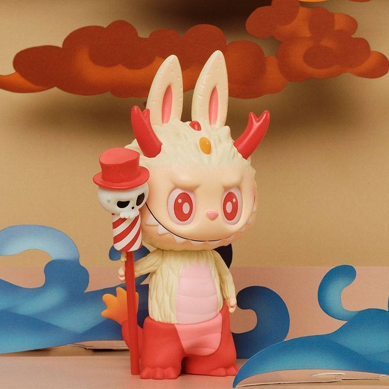 Pop Mart LABUBU Longyin Xianrui series blind box, trendy figurine gift ...