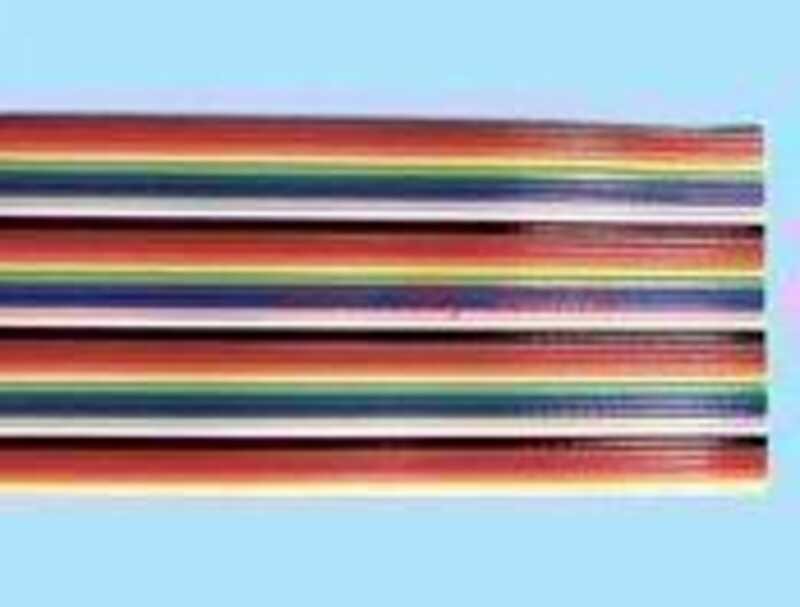 40P color ribbon cable, 40 position DuPont color ribbon cable, 12 ...