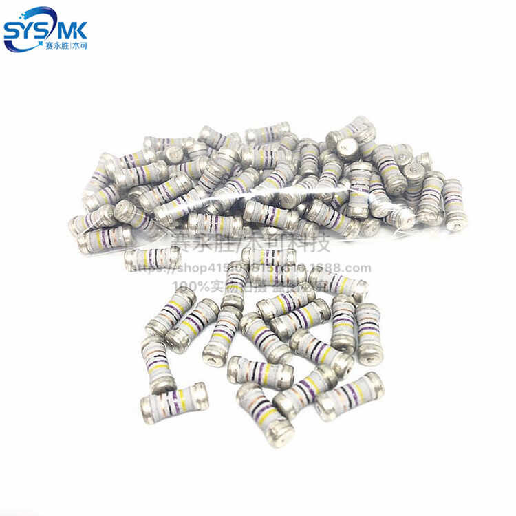 Surface mounted winding 0309 0.39R 1W 5% wafer resistor color ring ...