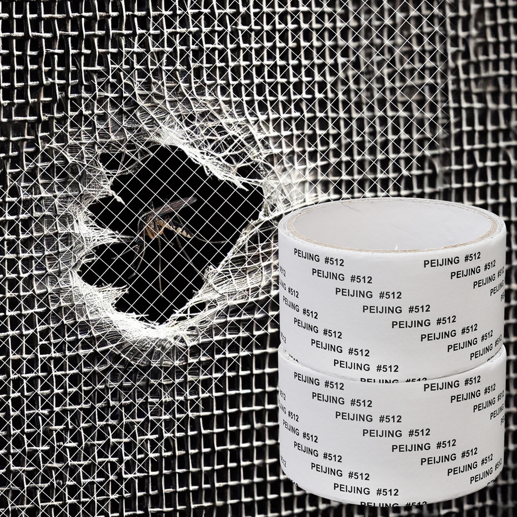 Strong Self-adhesive Black Mosquito Net Patch - Anti Pest Screen Window ...