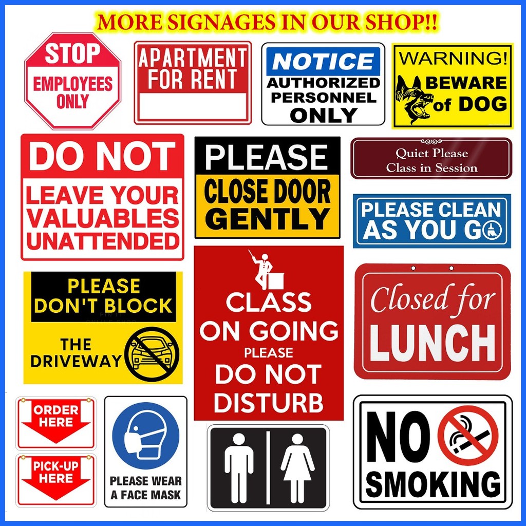 ⊕ Come In We're Open Store Sign - Laminated Signage - A4 / A5 Size ...