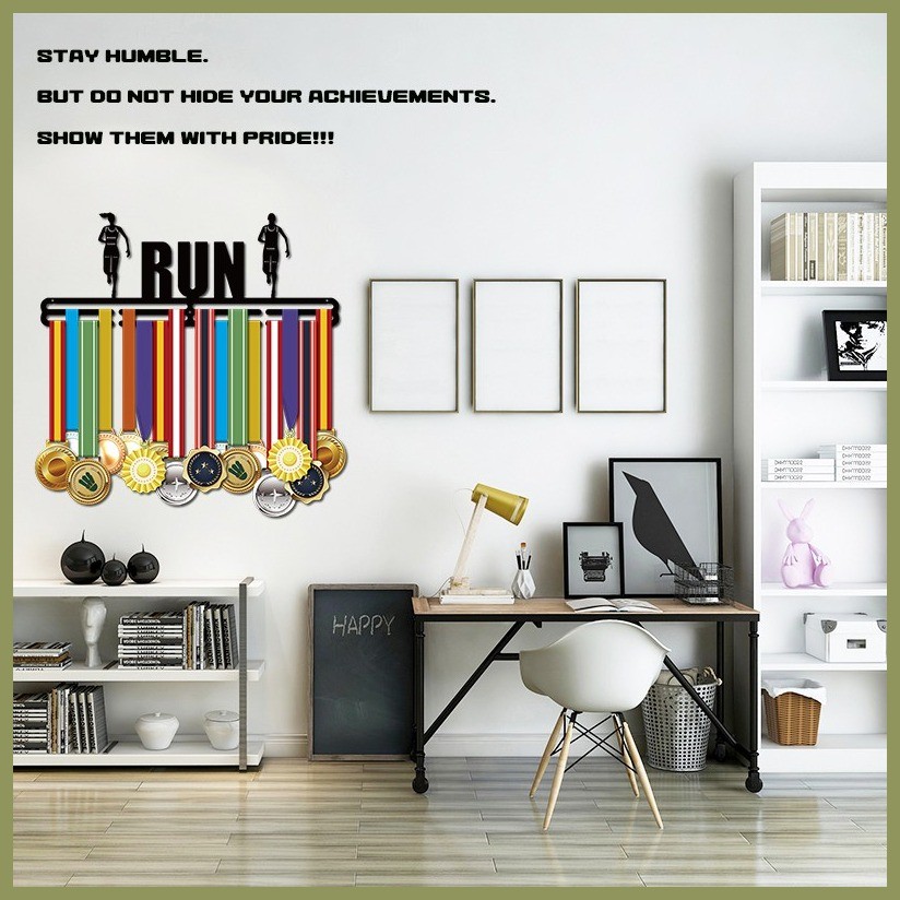 Sport Medal Hanger Organizer Display Holder Rack for Medals Home ...