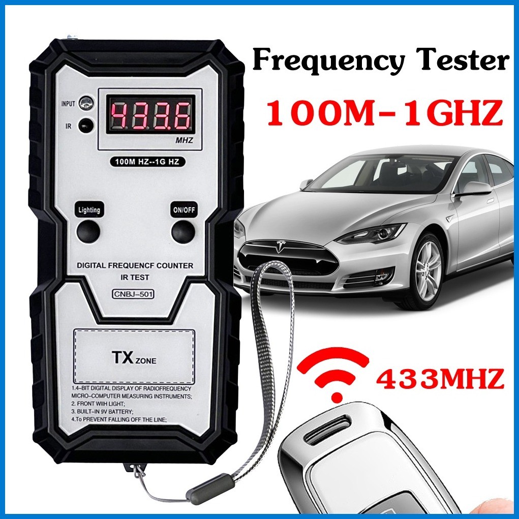 NEW Car Keys Infrared Frequency Tester 100M-1GHZ Digital Electronic ...