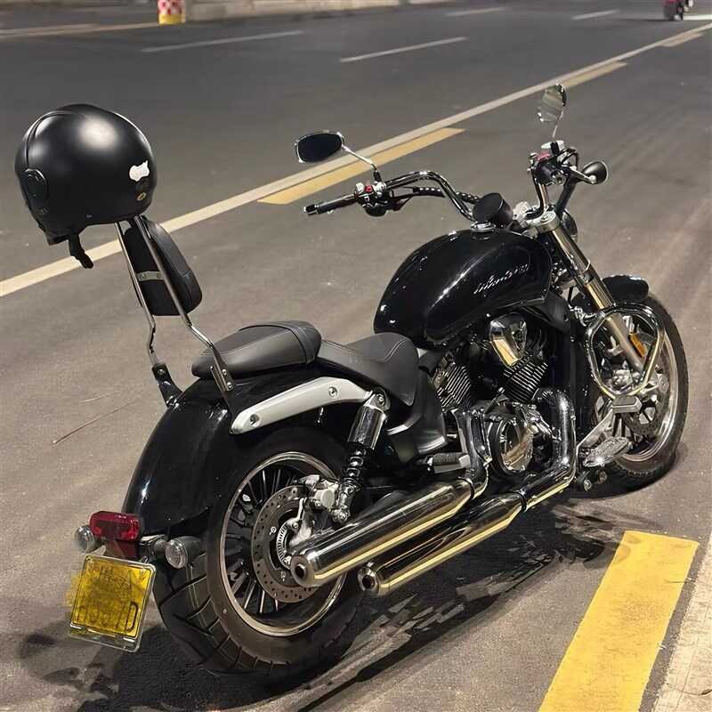 Motorcycle Lifan V16plus Modified Sharp Bow Rear Backrest Tail Rack ...