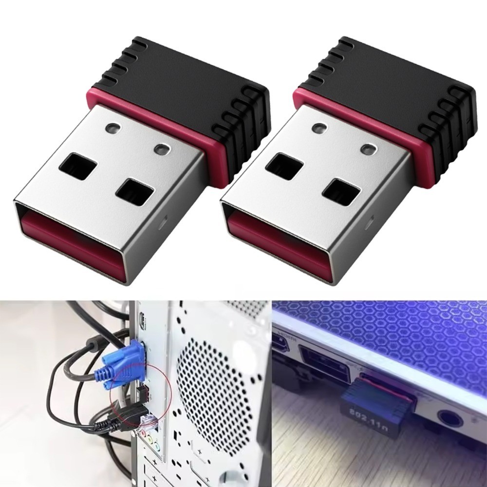 Portable Mini USB WiFi Dongle Wireless Network Cards for R36S R36H Game ...