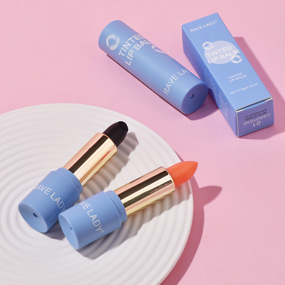 Rave Lady Tinted Lip Balm Long-lasting Moisturizing Color Changing ...