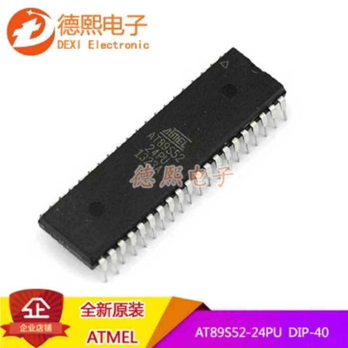 Original direct insertion AT89S52-24PU 8-bit flash microcontroller DIP ...