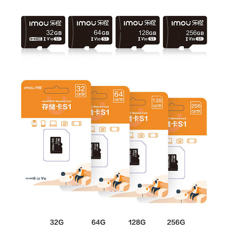 Imou Dahua Original Memory 32/64/128/256Gb Micro SD Card For Cameras ...