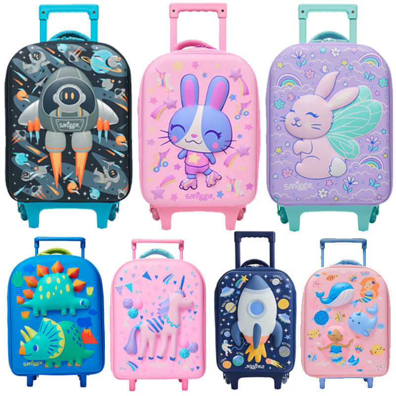 Adorable Children's Lage Smiggle Australia Travel Suitcase Baby Storage ...