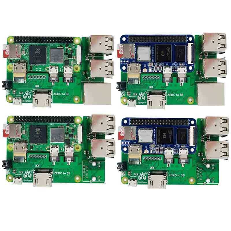 Raspberry Pi 2W Banana Pi M2 Zero Expansion Board to 3B/4B/Pi5 ...