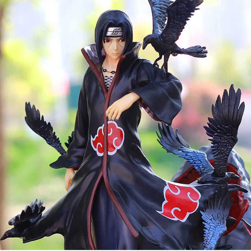 Collectible TEENI Toy 26Cm Akatsuki Anime Model Uchiha Itachi Figure ...