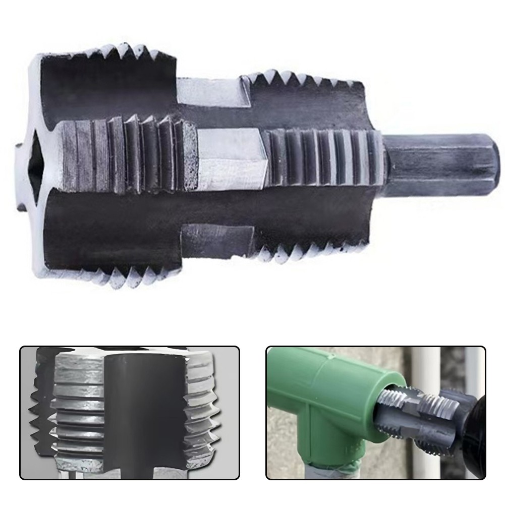 4 Points 6 Points PPR Water Pipe Internal Thread Opener For Pvc Plastic ...