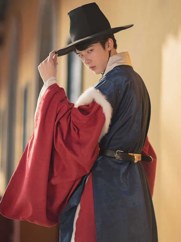 Ancient Original Hanfu Man Traditional Swordsman Cospaly Costume ...
