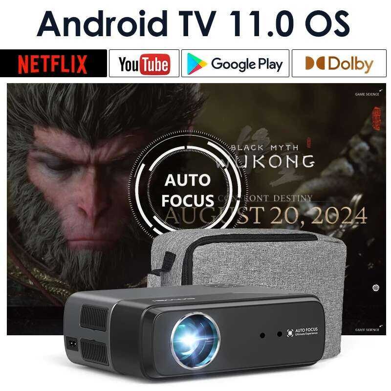 X [Built In Netflix & Google Play] 4K Ultra HD Smart Beam Projectors ...