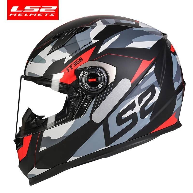 Clown LS2 full face motorcycle helmet ls2 FF358 motocross racing man ...