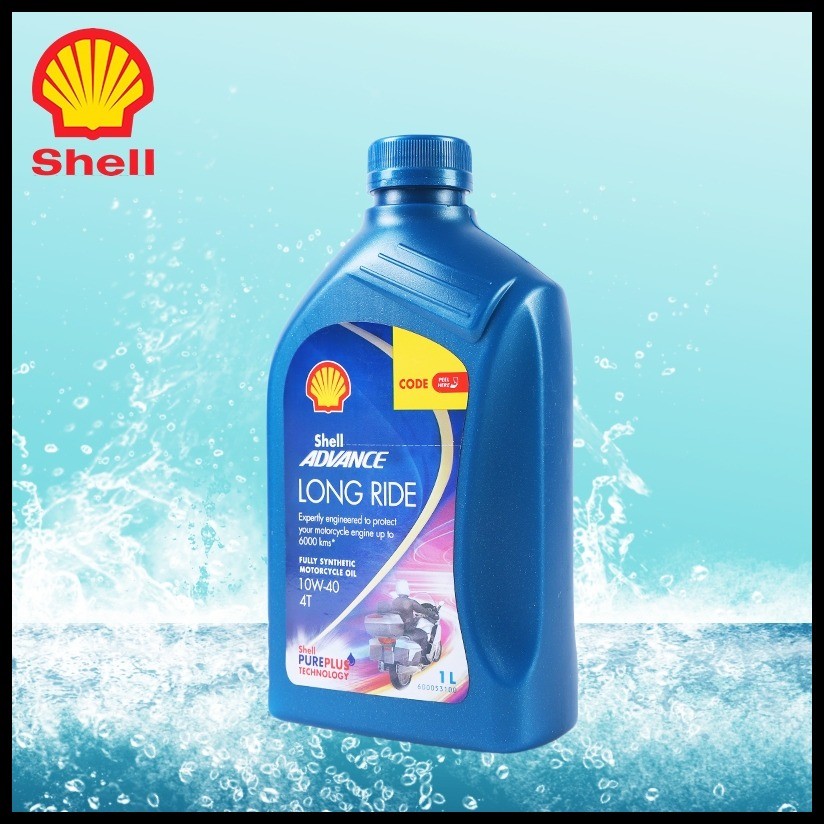 Shell Advance ultra 10W40 4T 1L Fully Synthetic scooter 4-stroke for ...