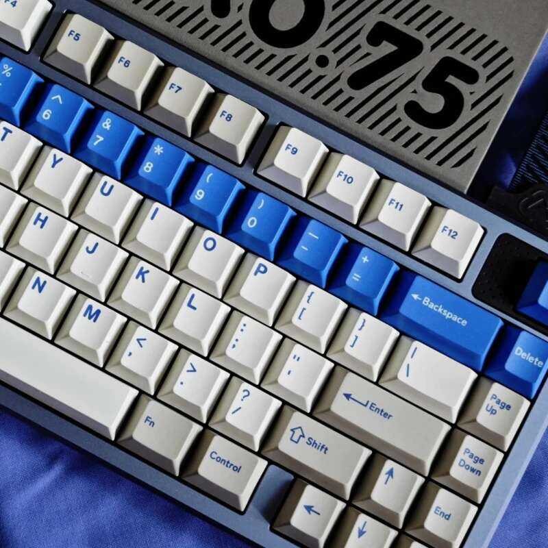 Xj G Blue Alert Keycap PBT Five-Sided Thermal Sublimation Cherry Profil ...
