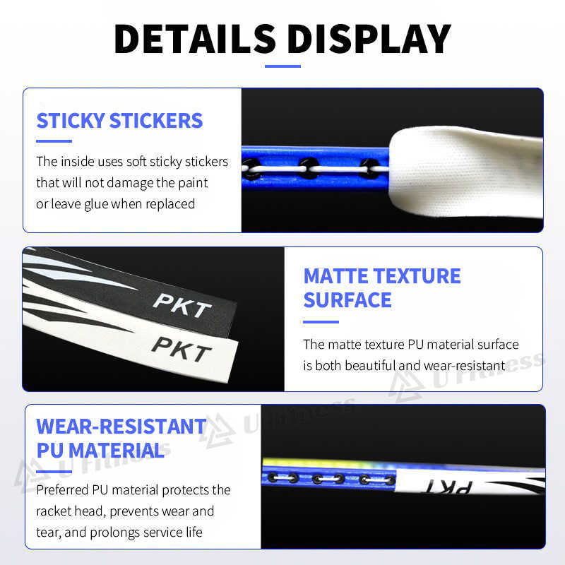 BH Badminton Racket Head Stickers Frame Protective Film Border Wrapping ...