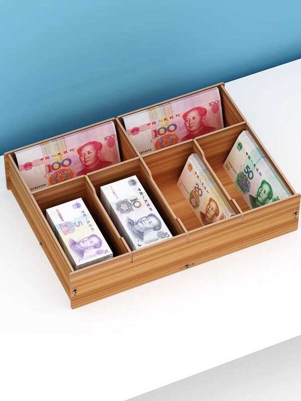 Desktop Paper Organizer Coin Cash Register Money Storage Receipt ...
