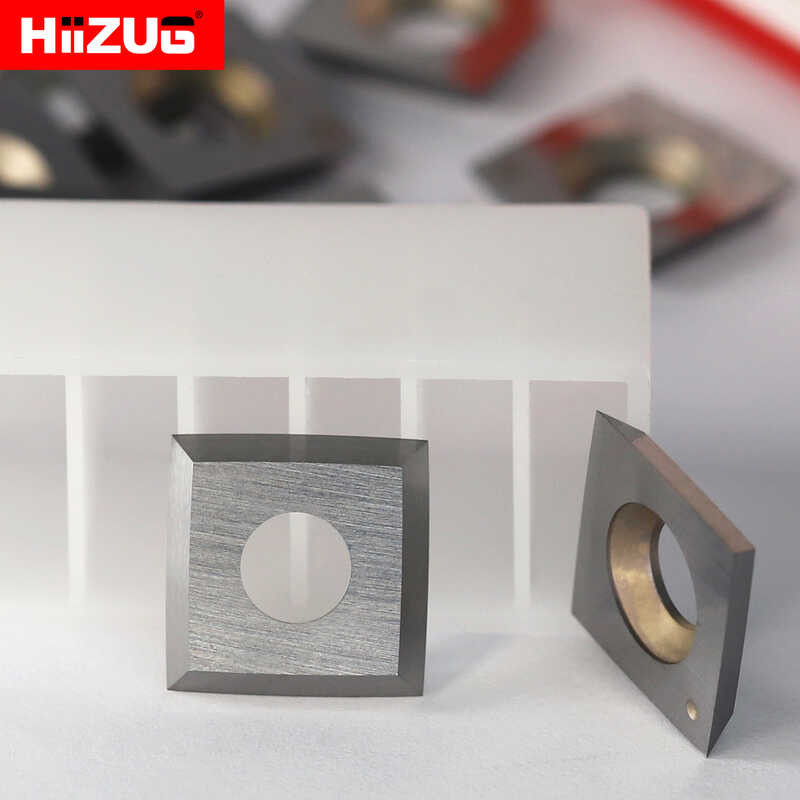 Square Carbide 15Mm Inserts Cutters 150Mm Radius For Spiral Helical ...