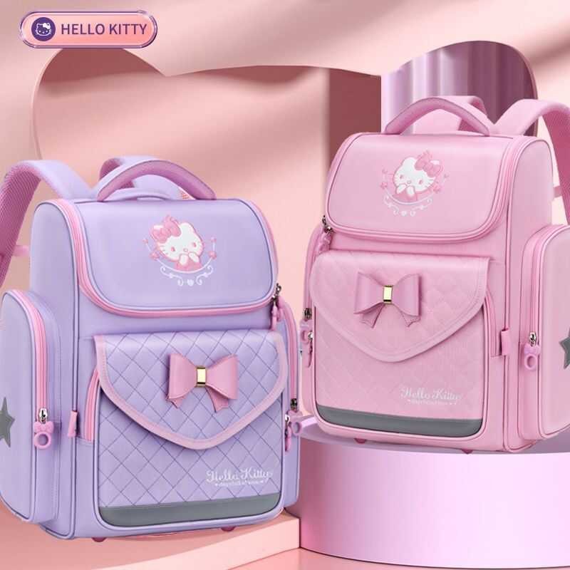 89 New Hello Kitty Backpack For Primary School Students In Grades 1, 2 ...