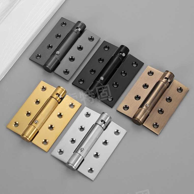 Door Invisible Spring Hinge Automatic Door Closer Rebound Positioning ...