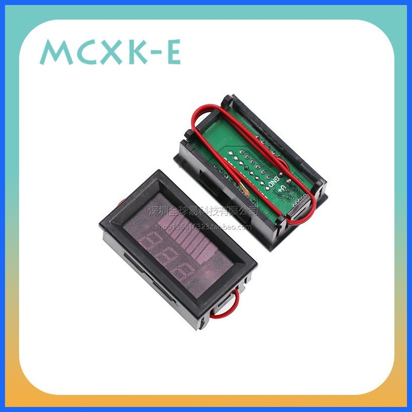 ⚠️ 12v-60v Electric Vehicle Battery Battery Power Meter Display Device ...